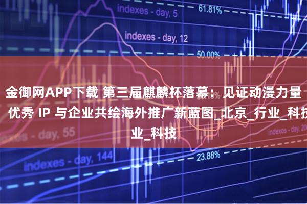 金御网APP下载 第三届麒麟杯落幕：见证动漫力量，优秀 IP 与企业共绘海外推广新蓝图_北京_行业_科技